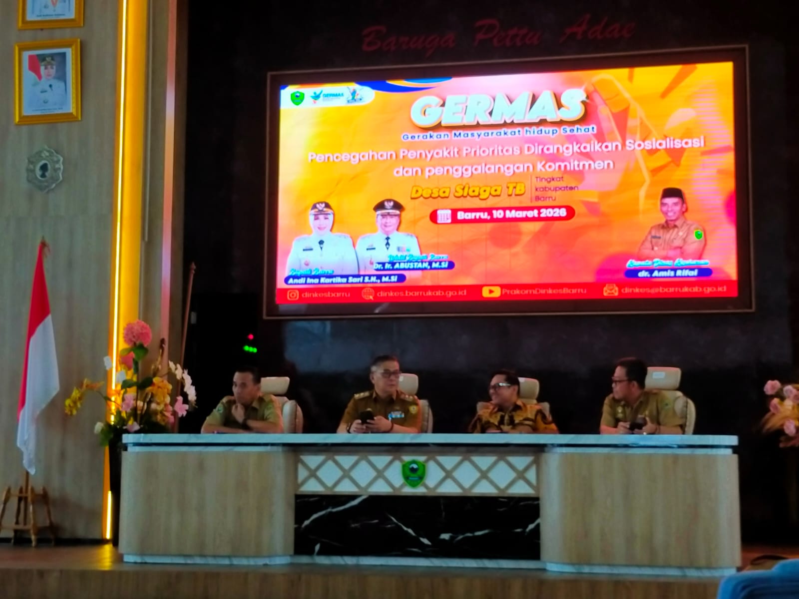 Cegah Penyebaran TB, Dinkes Barru Dorong Pembentukan Desa Siaga TB Melalui Germas