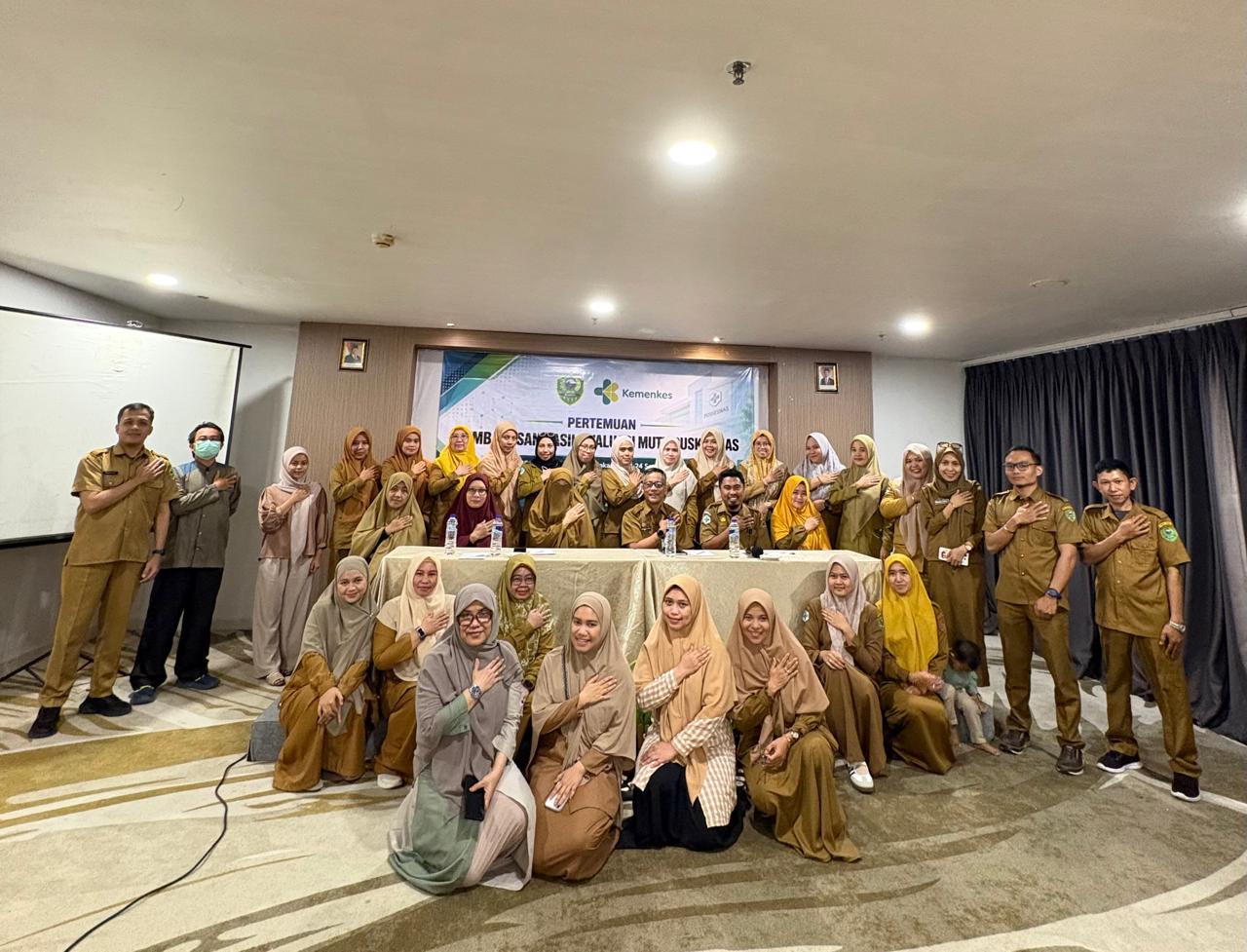 Dinkes Barru Bahas Hasil Evaluasi Mutu Puskesmas, Dorong Peningkatan Kualitas Pelayanan Kesehatan