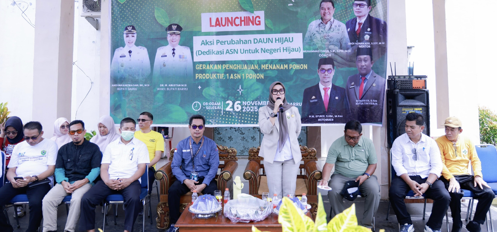 Launching Gerakan Aksi “DAUN HIJAU” (Dedikasi ASN untuk Negeri Hijau)